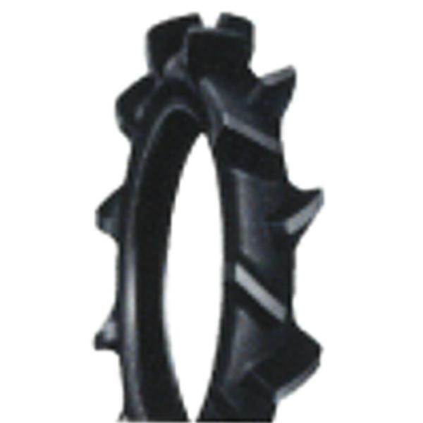 AK12 耕運機用水田タイヤ (ハイラグタイプ) 4.00-19 4PR バイアスタイヤ 26506...