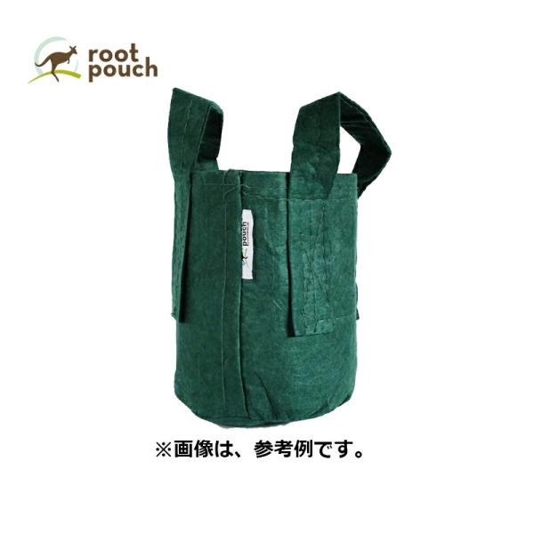 ルーツポーチ Root Pouch #1 Forest 持手あり W15cm H19cm 約 3.8...