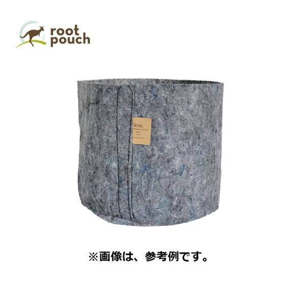 25個 ルーツポーチ Root Pouch #1 Grey 持手なし W15cm H19cm 約 3...