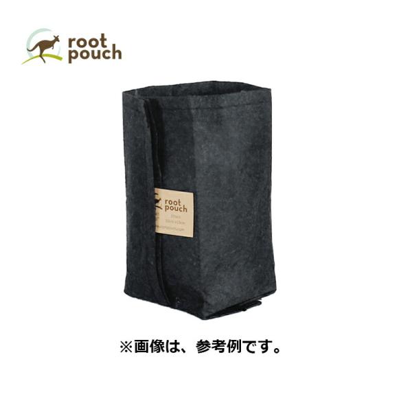 ルーツポーチ Root Pouch 1QT Black 育苗ポット 持手なし W10cm H13cm...