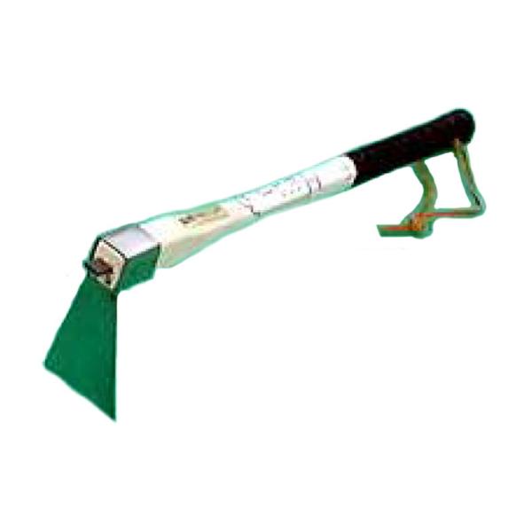 鍛造ステンレス 片手鍬 丁能 柄全長360mm 先巾65mm H2814653 フジカワ 三冨D