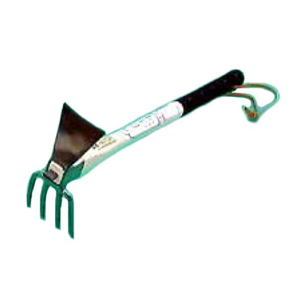 鍛造ステンレス 片手鍬 イカ型 柄全長360mm 先巾65・90mm H3014653 フジカワ 三...