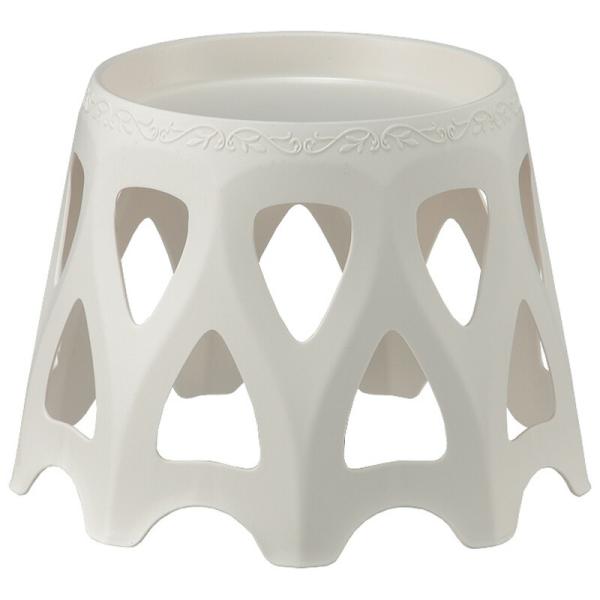 受皿のみ 30個 21型 ホワイト 受皿付きスタンド おしゃれ アップルウェアー タSD