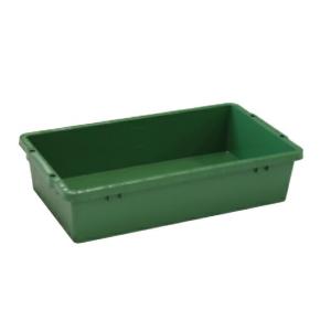 安全興業 5個 プラ箱 60リットル 緑 トロ舟 プラスチック製 個人宅配送