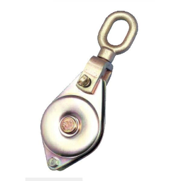 ヤーディングブロック 首廻りオーフ型 YBO75×1 1車 車径75mm 耐荷重 0.5t 溝幅12...