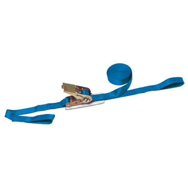 ベルト荷締機(ラチェット式) Pシリーズ PB25P ベルト巾 25 mm 先端 ループ スリーエッ...