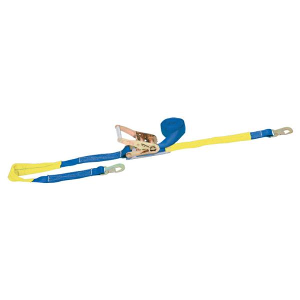 ベルト荷締機(ラチェット式) Pシリーズ PB50Y ベルト巾 50 mm 先端 横フック スリーエ...