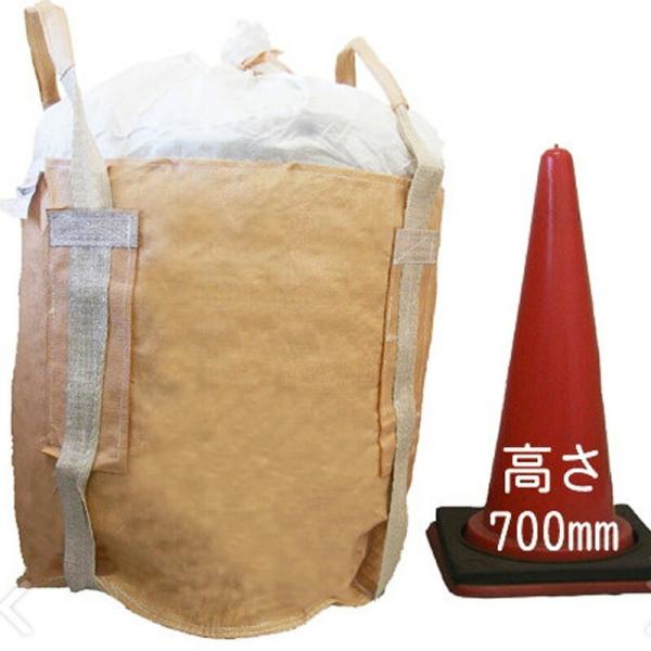 10枚入 丸型 フレコンバッグ 200L 650KHR 耐荷重1000kg 根菜 出荷用 小さいフレ...