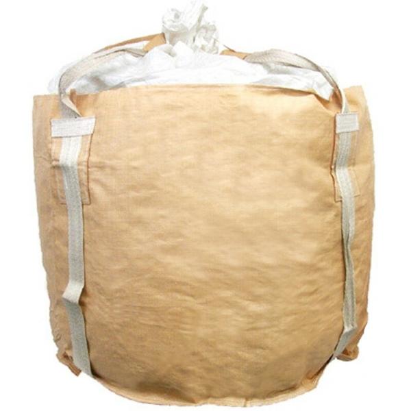 10枚入 丸型 フレコンバッグ 850L 880KHR 耐荷重1000kg もみ殻 籾 飼料 運搬用...