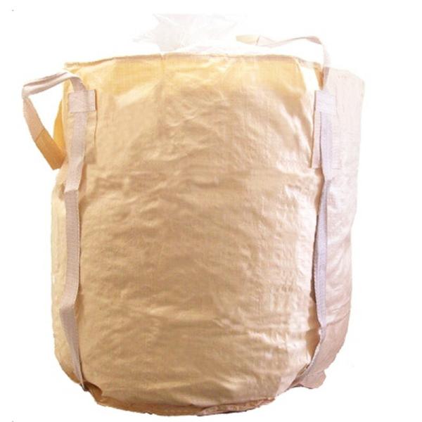 10枚入 丸型 フレコンバッグ 1250KHR(POC) ポケット付 1250L 耐荷重1000kg...