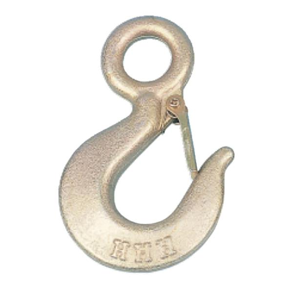 吊具 アイフック EL (ラッチ付き) EL0.5 使用荷重 0.5 t 材質 SS400 破断荷重...