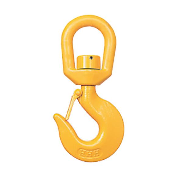 吊具 スイベル フック (ベアリング入) YHB YHB1 使用荷重 1000 kg 破断荷重 5 ...