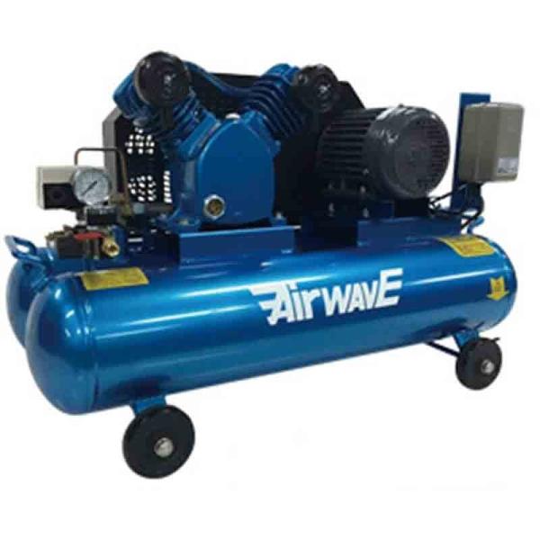 ベルト式2シリンダーエアーコンプレッサー SP-60TW-3 ツインタンク 60L 2気筒 三相20...