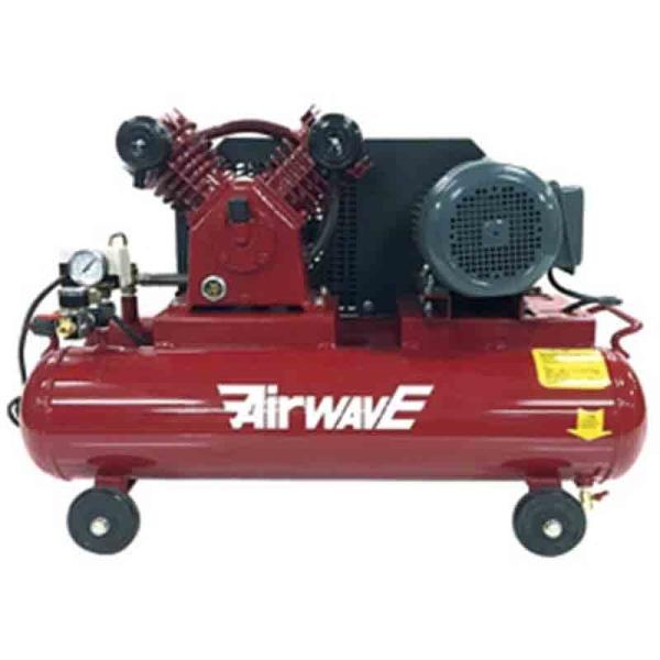 大型ピストン2シリンダーエアーコンプレッサー SP-2200 ツインタンク 60L 2気筒 単相20...