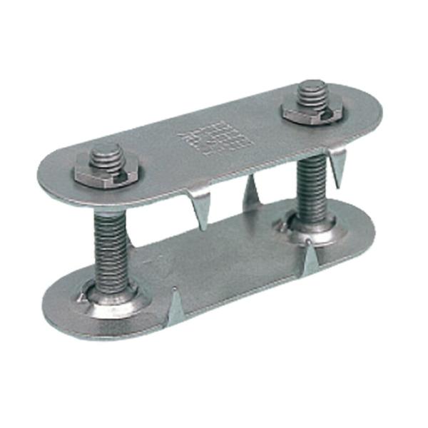 100個 ベルト金具 フレキシコ型コンベアーレーシング F1 No.1 A(ネジ径) W1/4 B ...