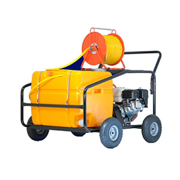 受注生産品 ポンプ ホースリール付 QP-PS25WB 動力噴霧器 エンジンセット ホンダエンジンG...