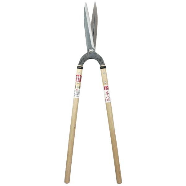 プロ 本職用 園芸 葉刈鋏 葉刈門型裏ベタ 喜八 No.109A 刃長サイズ 210 mm 安来鋼青...
