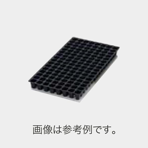 100枚 機械用 プラグトレー TKトレー 128穴 300×590 白黒 #4206 高さ44mm...