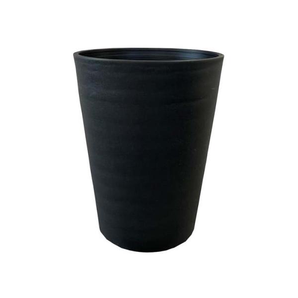 120個 #1449 プラスチックポット セラアート 長鉢 5寸 黒 外径144mm 高さ170mm...