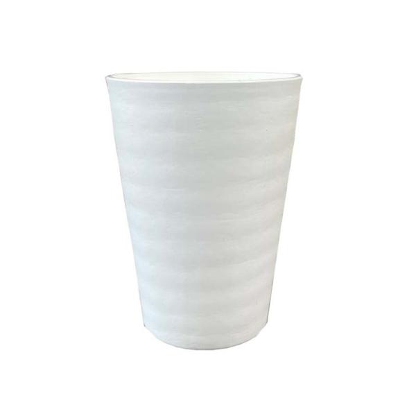 198個 #1448 プラスチックポット セラアート 長鉢 4寸 白 外径116mm 高さ150mm...