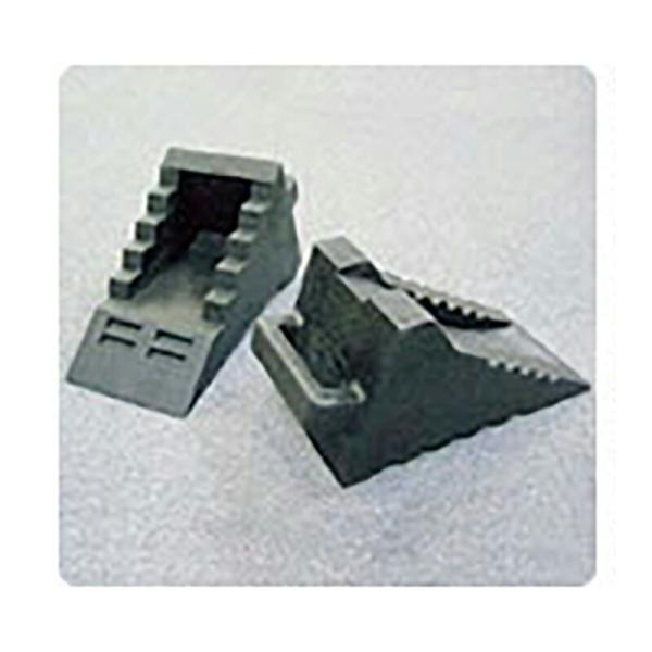 個人宅配送不可 リプラギ トラック用ストッパー 黒 H130×W118×L260 トラックやリフトの...