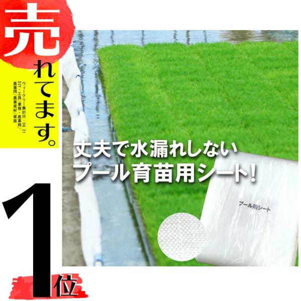 丈夫で水漏れしない プール育苗シート 遮水シート 厚さ0.25mm×幅270cm×長さ30m プール...