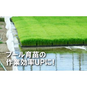丈夫で水漏れしない カット品 プール育苗シート...の詳細画像2