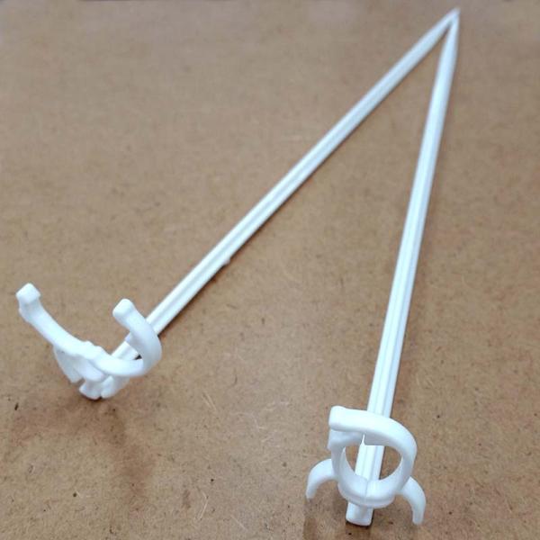 サポートペンギンロング 白 SPL-W70 7000本 支柱一体型 苗 倒れ防止 保持具 シーム タ...