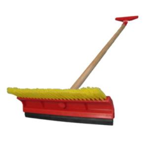 コンパル 木製 スノーブラシ 100型 1本式 全長97cm 車の除雪に アサノヤ産業D