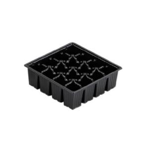 1200個入 育苗 ACカットパック 2×2 黒 縦11cm×横12cm×高さ7.5cm 02