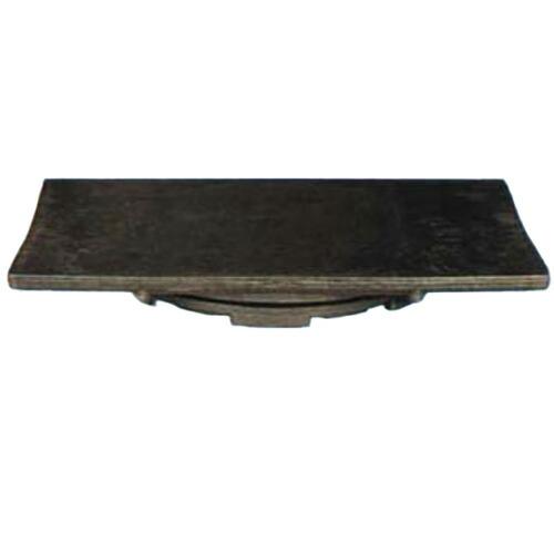 4個 くるくる 盆栽台 角大型 黒 室内用 遍照 手入れの鉢まわしが簡単 サンポリ 個人宅配送不可 ...