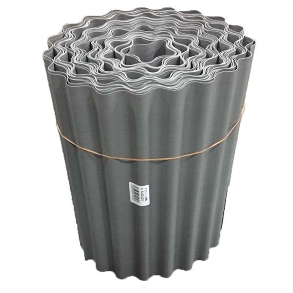 4巻畦波 アゼ波シート 高さ25cm 厚さ0.5mm×20m巻 塩ビ製 4560360615253 ...