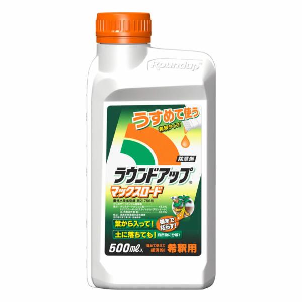 日産化学 除草剤 ラウンドアップ マックスロード 500ml 果樹 稲 畑作 樹木 野菜 農薬 Vデ...