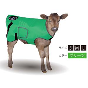 AGジャケット ライト グリーン Mサイズ 3層構造 子牛用 防寒着 仔牛 AGトレーディング Z｜plusys