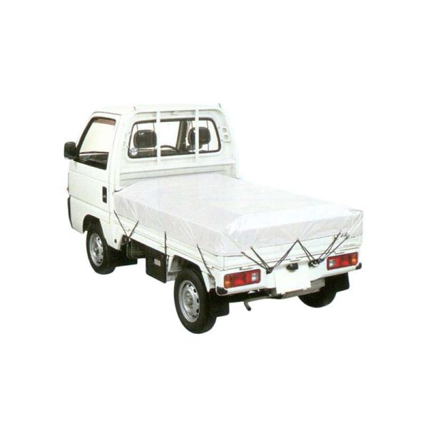 遮熱 防水 スノー トラックシート 1号 軽トラック用 1.74×2.1m 萩原工業 吉KD