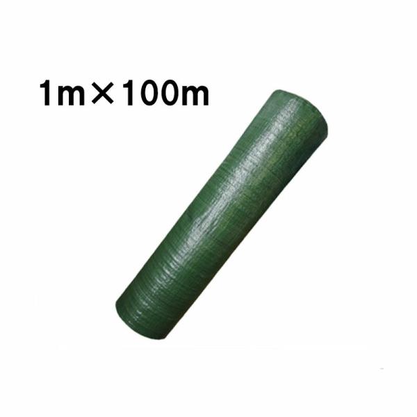 4-6年耐久 高品質 草よけシート 防草シート グリーン 幅1m×100m 厚手・草よけシート シN...