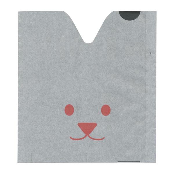 3500枚 果実袋 シロクマくんビッグ 552085 4582259926844 190×210mm...