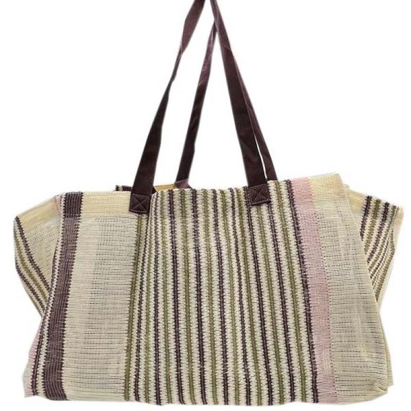 メッシュキャリーバッグ Lサイズ アイボリー 53cm×35cm 約66L SD4 日本ワイドクロス...