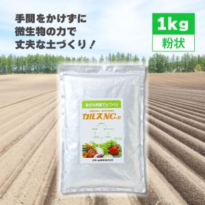 土壌改良資材 カルス NC-R 1kg リサール酵産 発根促進 肥料 微生物 有機物 堆肥 土づくり 土壌 改良 連作障害 野菜 花 植物 自然薯 畑 おすすめ ガーデニング DZ