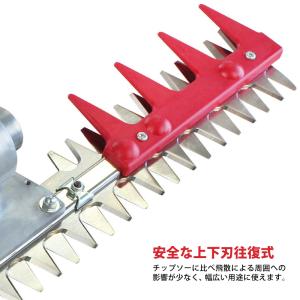 T型バリカン400 N-854 刈幅400mm...の詳細画像2