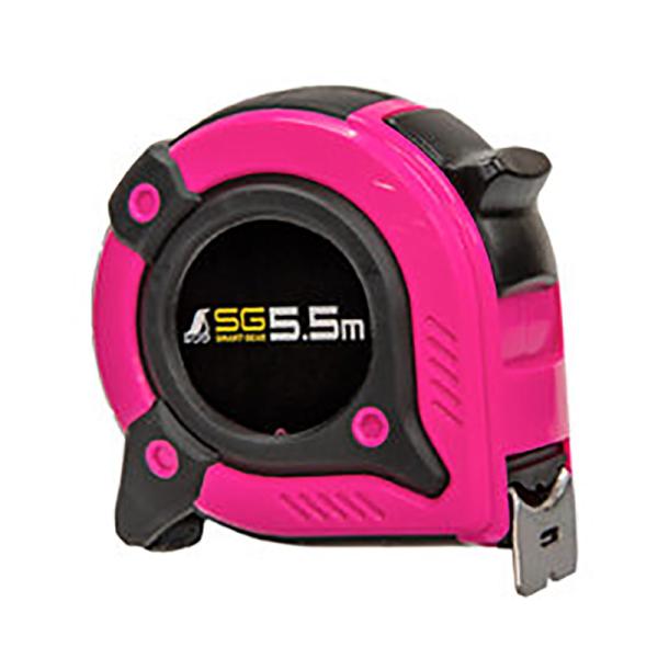 コンベックス スマートギア 80390 25-5.5m ピンク 測量 メジャー シンワ測定 HZ