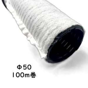 バイドレーンダブル管 有孔管 80mm 4m 1本 西濃運輸営業所引取限定