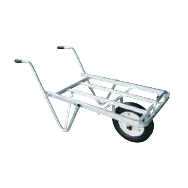 アルコン シングル F23 アルミ組立式アルコン 一輪車 台車 運搬車 アルミス 代引不可
