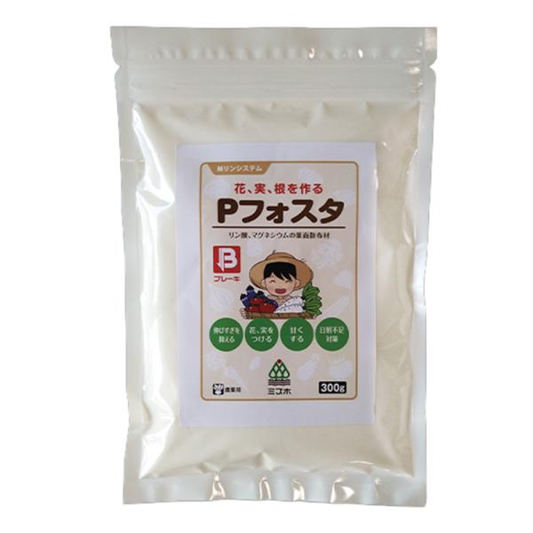 Pフォスタ 粉 300g ミズホ 葉面散布材 ( 有効成分 ： リン酸 、 マグネシウム ) 着果 ...