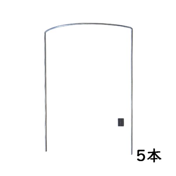 フラワーガード 接続ジョイント付 403-1 (5本1組) 幅18×高さ26×奥5cm 庭 風対策 ...