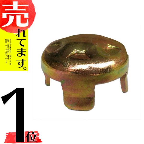 単管 打ち込み ヘッド 48.6 mm クロートメッキ シンセイ 単管打ち込みキャップ DZ