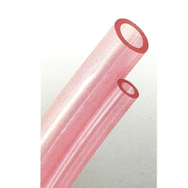 25m巻 耐油 ホース 8mm×12mm ピンク 日之出化成 金TD