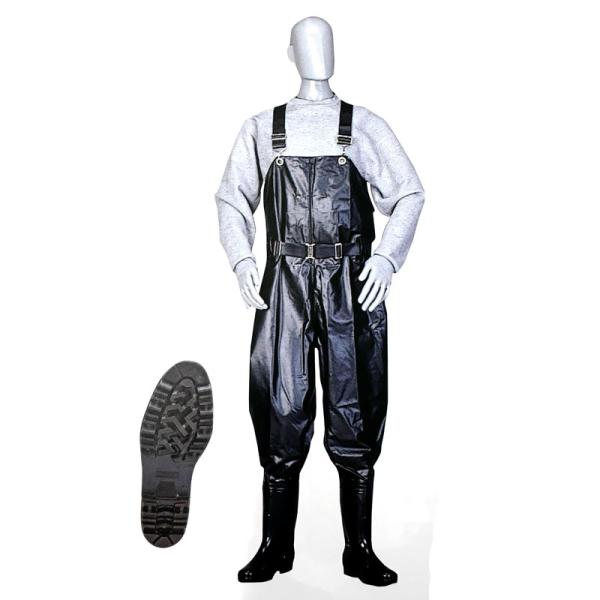 マイ軽快胴付長 長靴 25cm つなぎ 耐油 C0080AA 日本製 弘進ゴム 三カ D