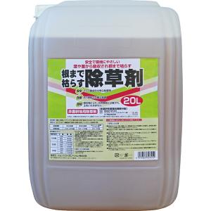 4本入 根まで枯らす除草剤 5L グリホサート系 非農耕地用除草剤