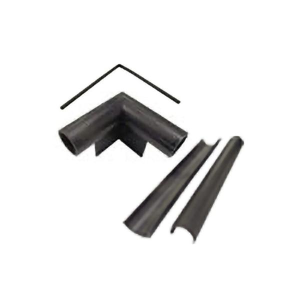 5セット オプション品 90°ジョイントセット 茶 EDG-BR90JV (Vタイプ プラエッジ10...